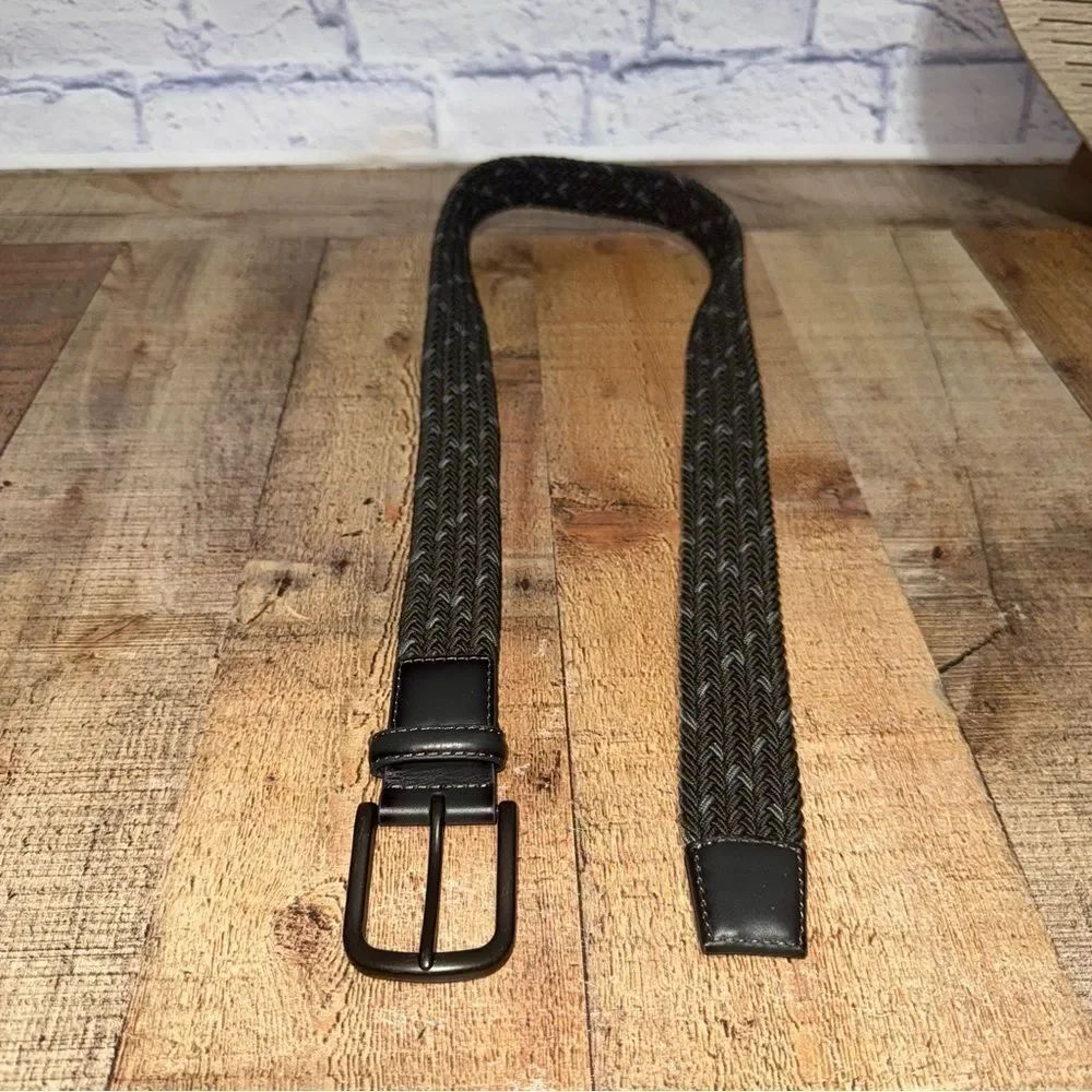 Danbury braided elastic stretch golf belt size M